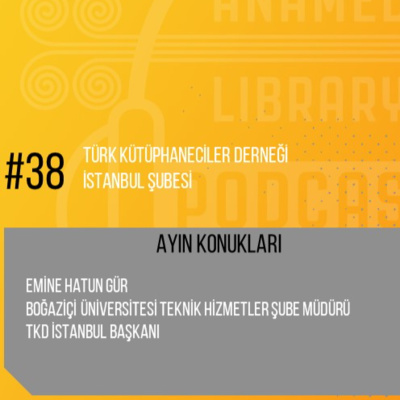 ANAMED Library Podcast: Burada Konuşmak Serbest