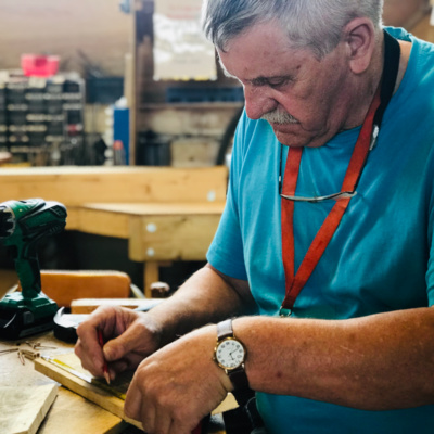 Men In Sheds: Eddie