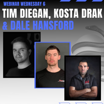 Nutrition | Youth | The Industry with Kosta Drak, Dale Hansford & Tim Diegan - Webinar Wednesday #6