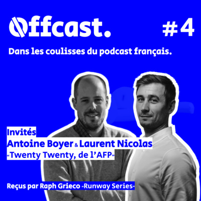 4. Antoine Boyer & Laurent Nicolas (Twenty Twenty, par l'AFP), reçus par Raphael Grieco (Runway Series)