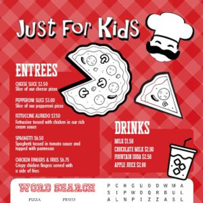 Half Shot: No Kids Menus? WTF?