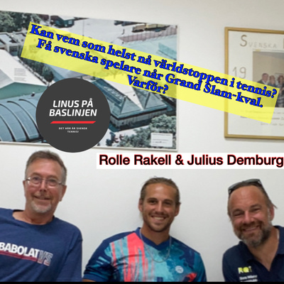 Svensk tennis mot Grand Slam, avsnitt 1: Rolle Rakell & Julius Demburg
