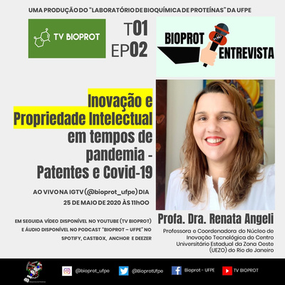 BIOPROT ENTREVISTA - Inovação e Propriedade Intelectual em tempos de pandemia: Patentes e Covid-19