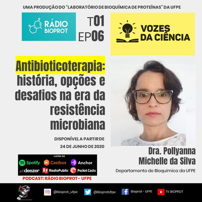 VOZES DA CIÊNCIA - Antibioticoterapia: história, opções e desafios na era da resistência microbiana