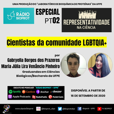 REPRESENTATIVIDADE NA CIÊNCIA (PARTE 2) - Cientistas da comunidade LGBTQIA+