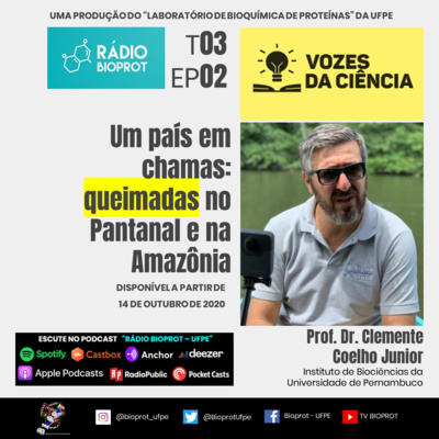 VOZES DA CIÊNCIA - Um país em chamas: queimadas no Pantanal e na Amazônia