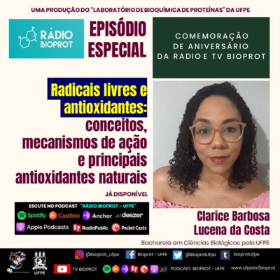 Radicais livres e antioxidantes: conceitos, mecanismos de ação e principais antioxidantes naturais (EPISÓDIO ESPECIAL)