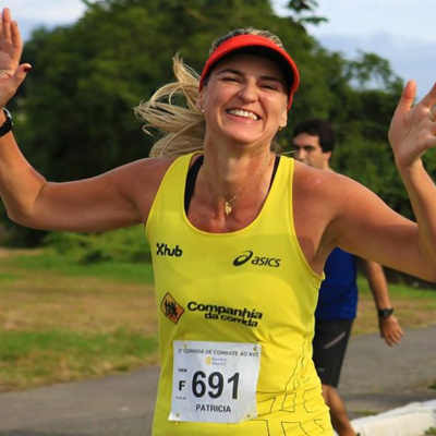Ex-jogadora de Voleibol, Patrícia Baleche se rendeu às corridas de rua