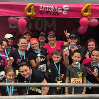 Grupo de Corrida Batom na Pista completa 4 anos