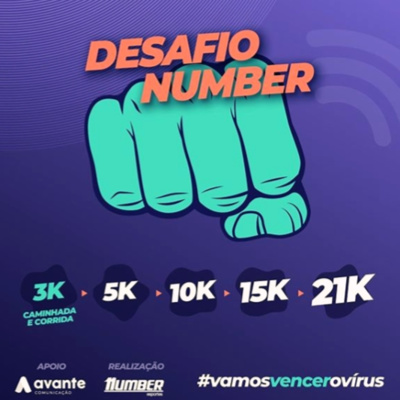 DESAFIO NUMBER BRASIL abre inscrições dia 8/4 pra movimentar corredores de rua de todo País