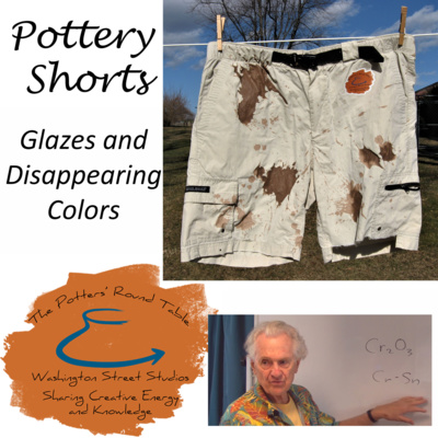 Pottery Shorts: Glazes and Disappearing Colors