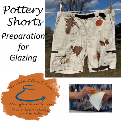 Pottery Shorts: Preparation for Glazing