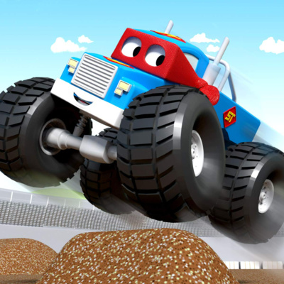 Theo and Nelly Drive a Pirate Ship Monster Truck - Kid's story episode artwork