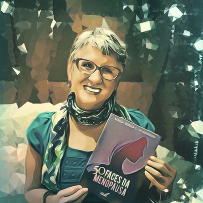 Estou de volta!! Lendo e conversando os poemas do livro 50 Faces da Menopausa!