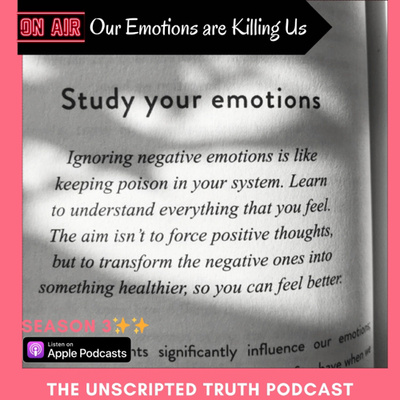 Our emotions are killing us 