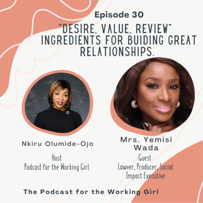 Nkiru Olumide-Ojo For #TheWorkingGirl