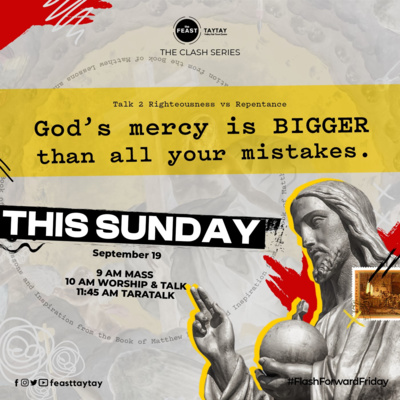 The Clash - Talk 2: Righteousness vs. Repentance | The Feast Taytay episode artwork