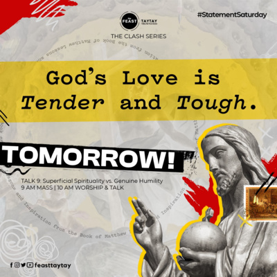 The Clash - Talk 9: Superficial Spirituality vs. Genuine Humility | The Feast Taytay episode artwork