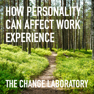 How Personality Can Affect Work Experience How Personality Can Affect Work Experience