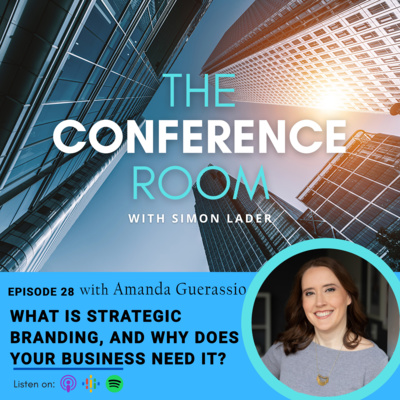 Episode 28 – What Is Strategic Branding, And Why Does Your Business Need It? with Amanda Guerassio