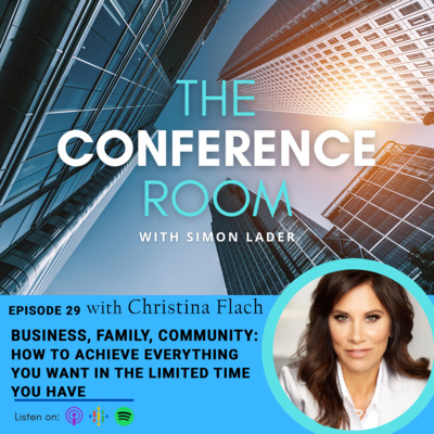 Episode 29 – Business, Family, Community - How To Achieve Everything You Want In the Limited Time You Have with Christina Flach
