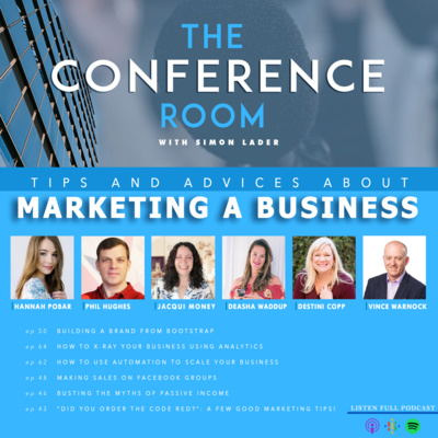Episode 70 – The All Star Marketing Episode, featuring our Marketing Expert Guests