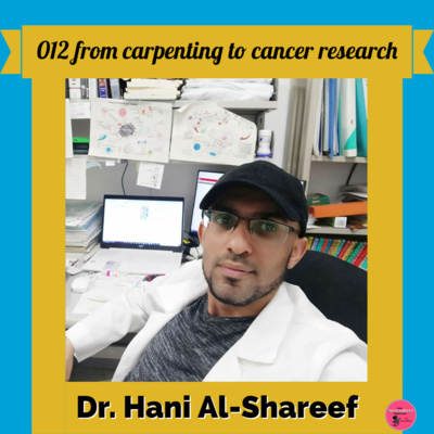 012 Dr. Hani Al Shareif - From carpenting to cancer research episode artwork