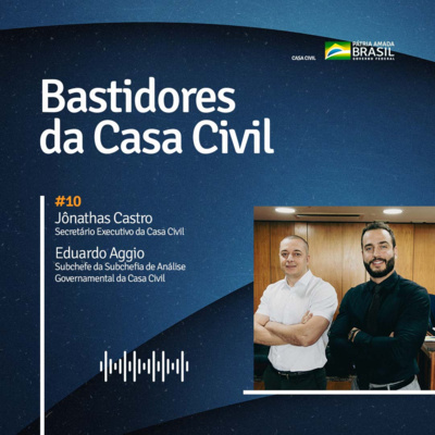 #10 Podcast Bastidores da Casa Civil - 29/04/22 episode artwork