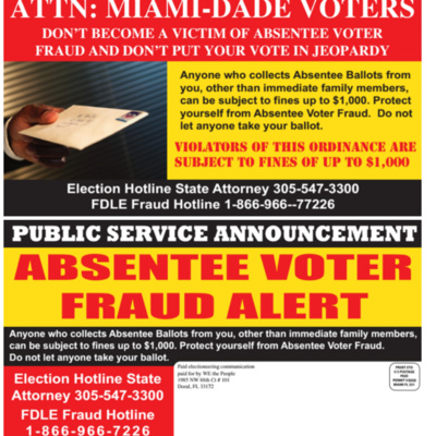 Trump was right about mail-in voters fraud