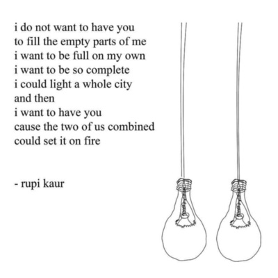 Poetry 1: rupi kaur