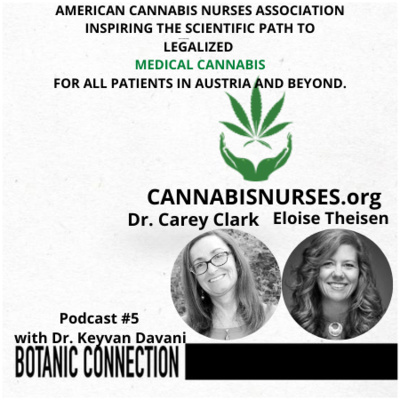 BotanicConnection #05: Dr. Carey Clark & Eloise Theisen - American Cannabis Nurses Association Inspiring the Scientific Path to Legalized Medical Cannabis 