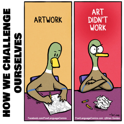 29 - HOW DO WE CHALLENGE OURSELVES AS ARTISTS?