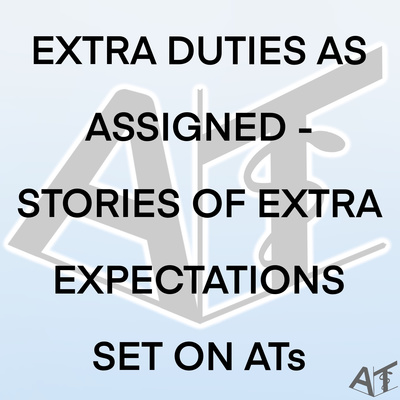 Extra Duties as Assigned - Stories of Extra Expectations set on ATs - 105 episode artwork