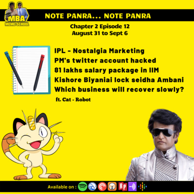 π¨π»βπ» C2E12 - Business na apdi dhaan | Note Panra
