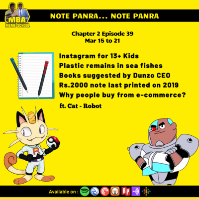 π¨π»βπ» C2E39 - Enjoy enjaami veetla irunga munna maari | Note Panra