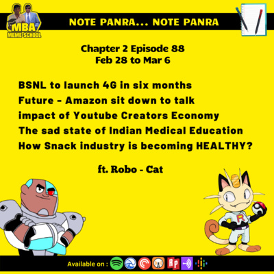 π¨π»βπ» C2E88 - Why the Indian Healthcare industry & Education sector needs a serious transformation? | Note Panra