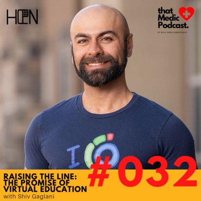 #032: Raising the Line: The Promise of Virtual Education 🎓 - Shiv Gaglani