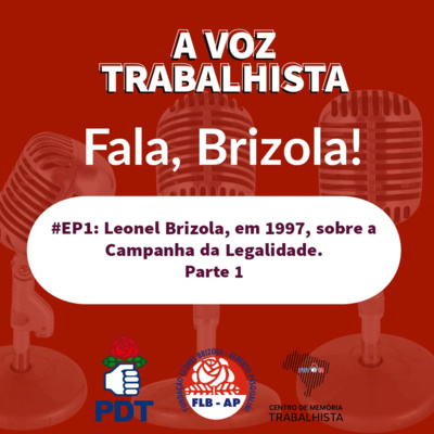 EP#3-Leonel Brizola, presidente nacional do PDT, discursa em 1997.