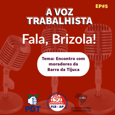 EP#15-Leonel Brizola em encontro com moradores na Barra da Tijuca, no Rio de Janeiro-RJ, nos anos 2000.