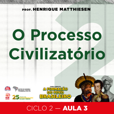 EP#44-Ciclo 2 - Aula 3 - O processo civilizatório - Curso A formação do povo brasileiro