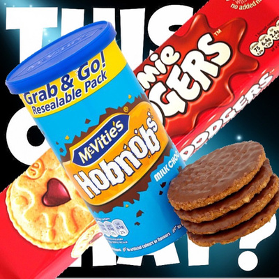 Biscuit Wars Grand Final Jammie Dodgers vs Chocolate Hobnobs