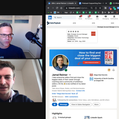 #127 How to close the biggest deal of your career with Jamal Reimer, Founder of Mega Deal Secrets
