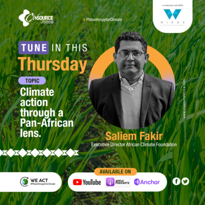 Comm-UNITY! | Season 10 | Episode 3 | Enabling Philanthropy for Climate Climate action through a Pan-African lens.  episode artwork