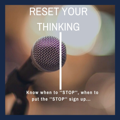 She shares the importance of knowing when to ''STOP"'. 