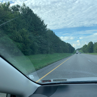 My Drive through the Deep South