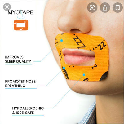 Breathe Rite strips and Mouth Tape