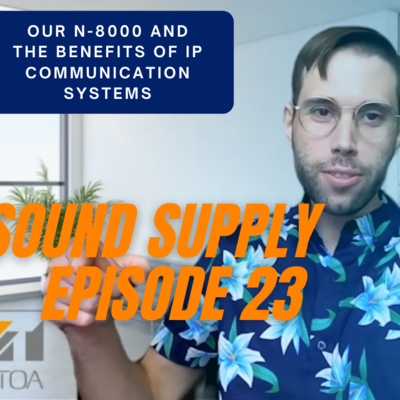 Sound, Supply; Season 2, EP:22 - Distance Learning and it's affects on Commercial AV