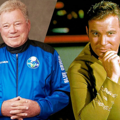 The Spacepoet & Captain James Tiberius Kirk A.K.A William Shatner episode artwork