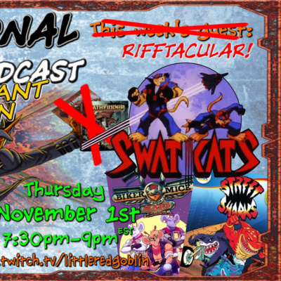 Episode 51: RIFFTACULAR - SWAT Kats, Street Sharks, Biker Mice from Mars