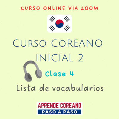 Aprende coreano paso a paso